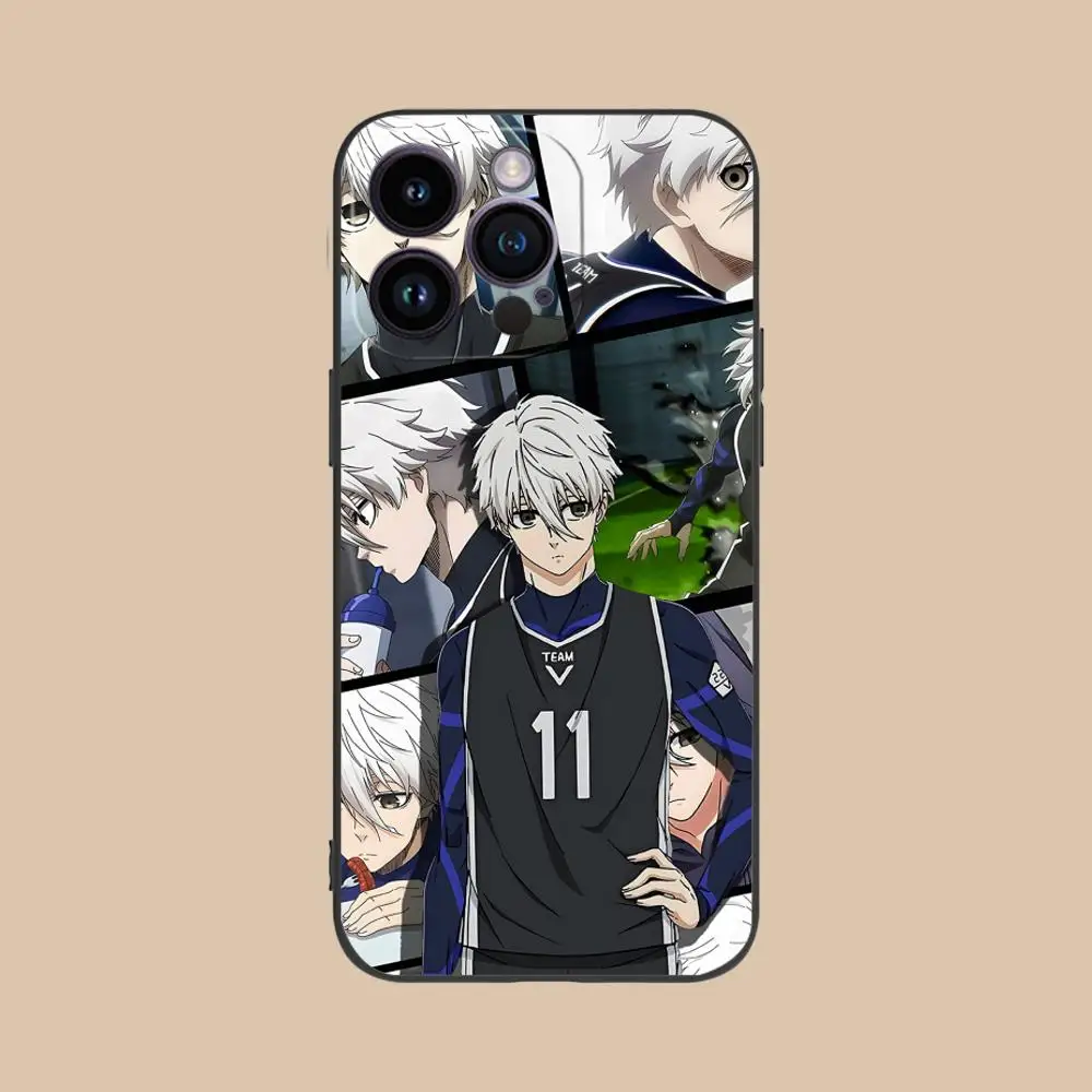 Vibrant Blue Lock Nagi Seishiro Phone Case - Colorful & Stylish Protective Cover