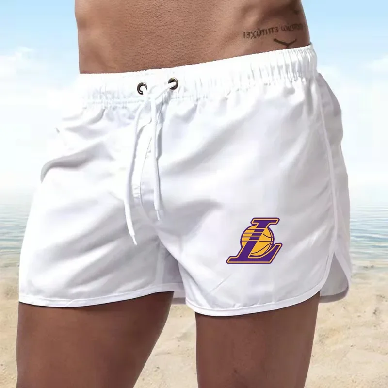 Men's Gym Short Shorts Summer Beach Casual Thin Quick Dry Fitness Sports Shorts Can DZ AE Origin China Skateboarding Long Pants