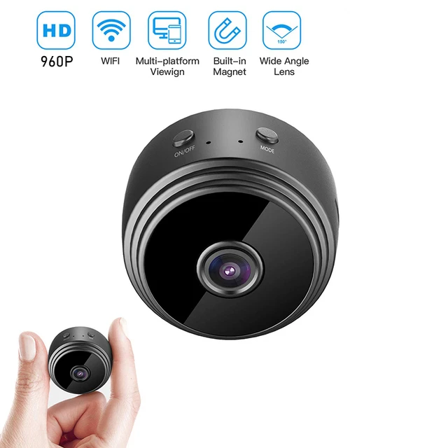 Mini Caméra De Surveillance Ip Wifi Hd 1080p Portable, Dispositif