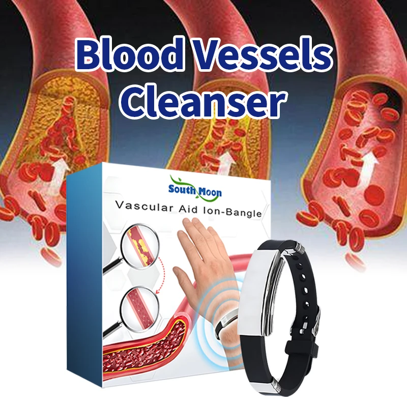 

Blood Vessels Clean Negative Ions Wristband Improve Vascular Health Prevent Arteriosclerosis Lowering Pressure Ions Bracelet