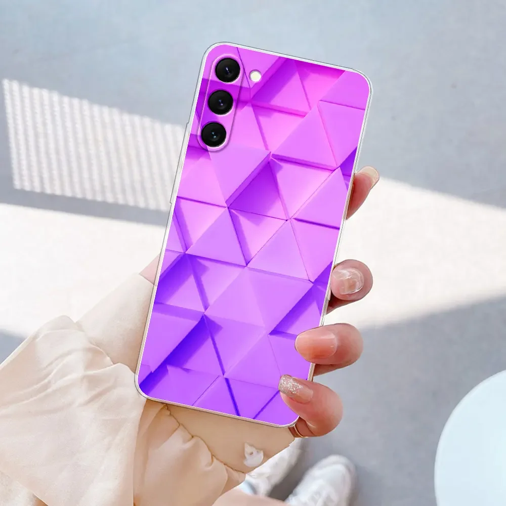 Clear Soft Silicone Phone Case Cover - Compatible with S23 Series