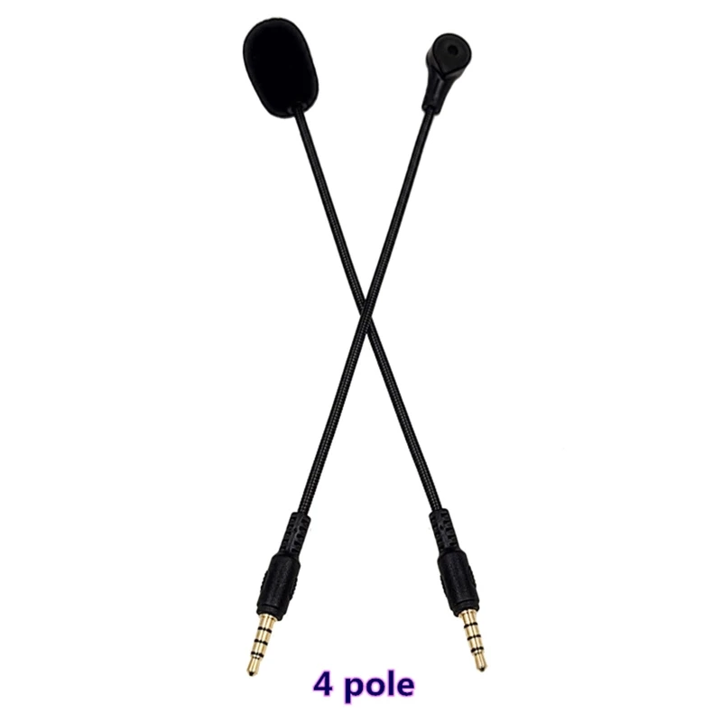 경량 게임 마이크 게이밍 헤드셋, 3.5mm 플러그, 500uA 전류 소비 오디오 마이크, 쉬운 설치