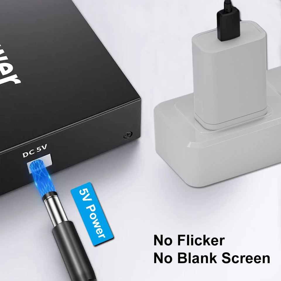 HDMI-compatible Multiviewer 4K 9 In 1 Out 1080P Quad Screen Multi Viewer HDMI Mu