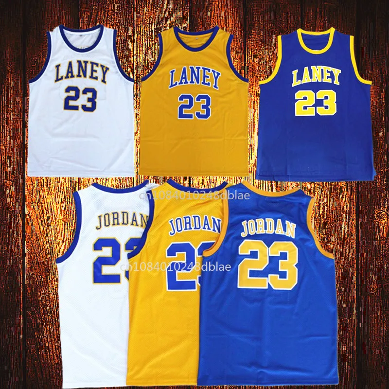man Throwback Jordans #23 High School Basketball Jerseys Embroidery Youth Kids Adult Any Size And Name