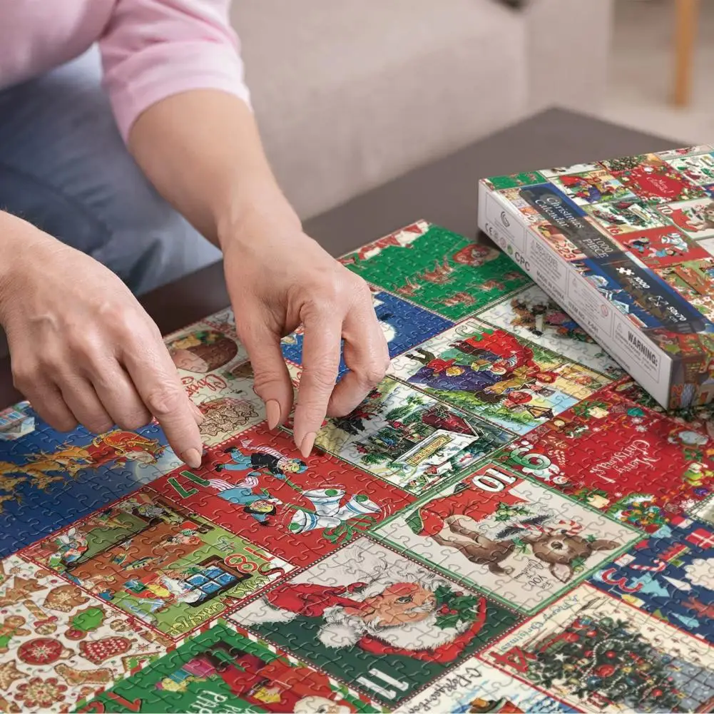 

Christmas Advent Calendar Puzzle Exciting Christmas Advent Calendar Jigsaw Puzzle Surprise Children with 24 Days Countdown Gift