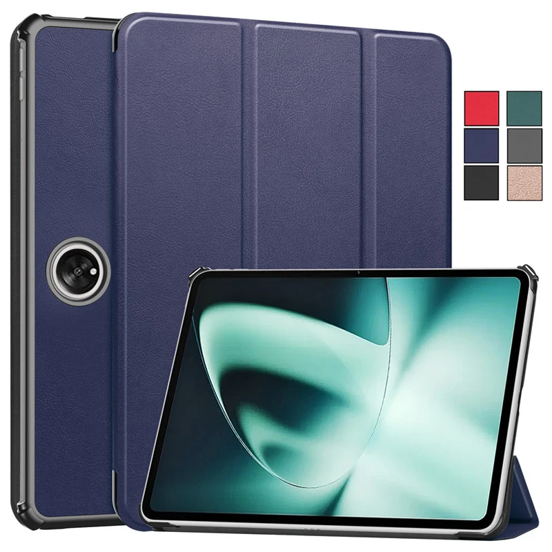 Per Oneplus Pad Case 11.61 "Tri-Fold Leather Supporto Magnetico Smart Cover Per Coque Oneplus Pad One Plus Pad Oppo Pad 2 Case Funda