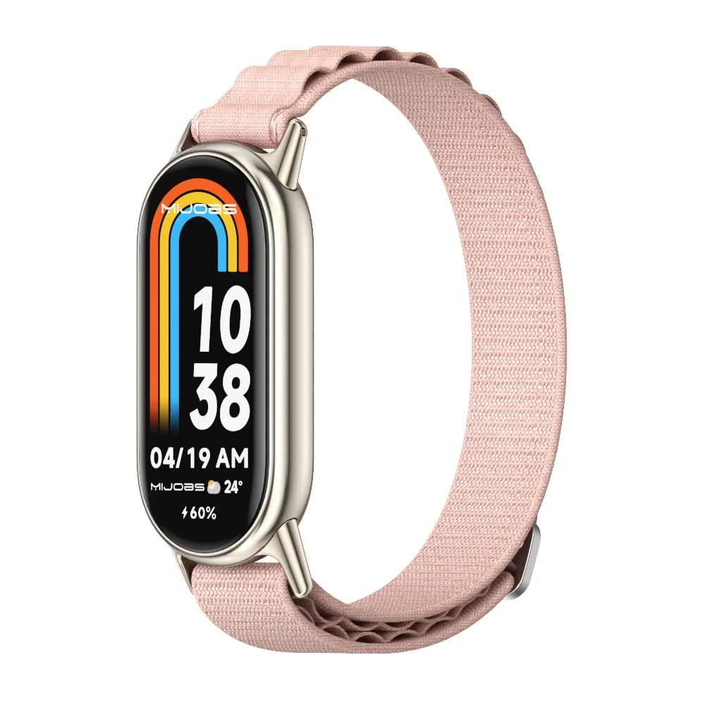 Cinturino in Nylon per Mi Band 8 Smart bracciale NFC Smart Watch Band per Xiaomi Smart Band 8 Strap Miband 8 Correa