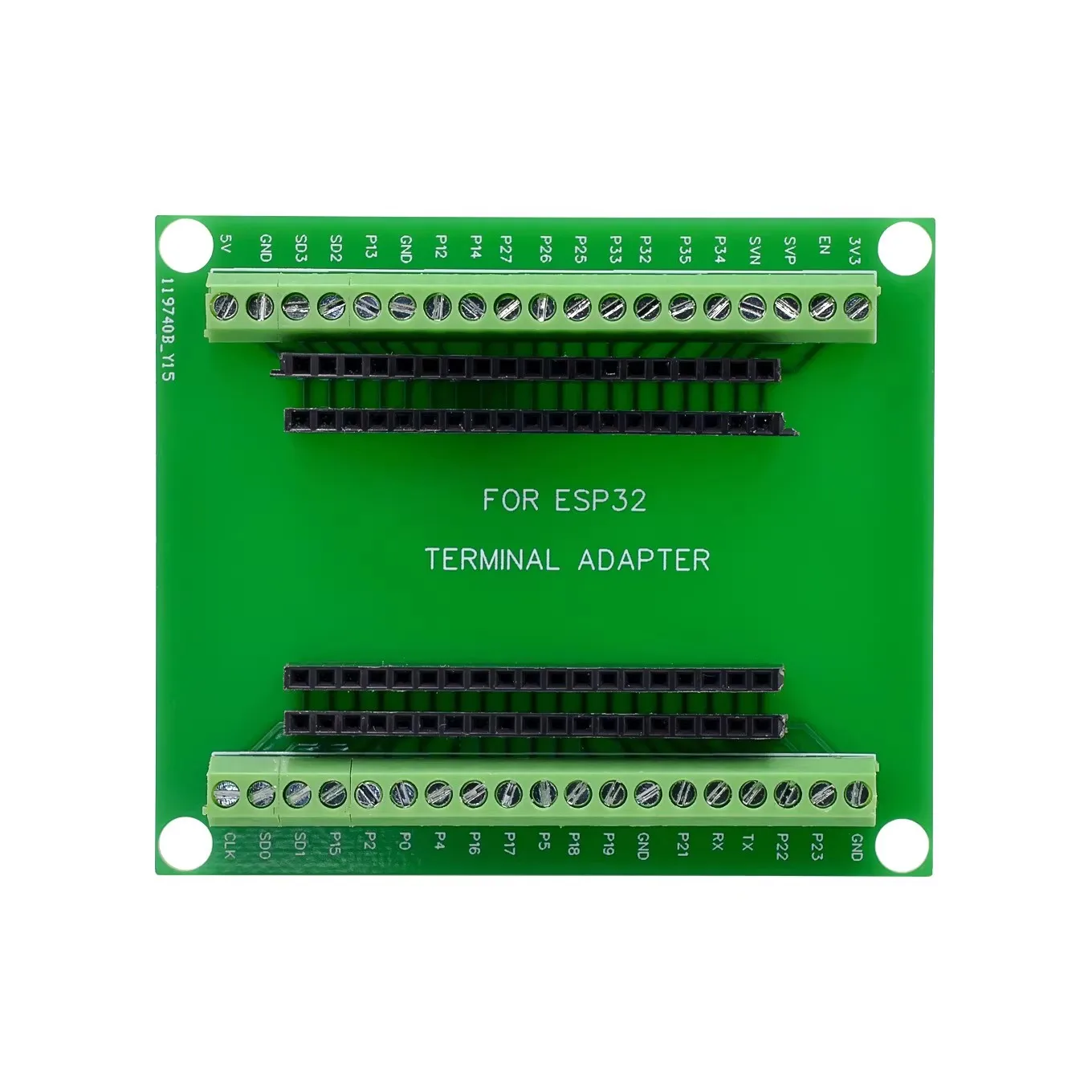 Scheda Di Espansione GPIO Per ESP32 Diymore - Breakout Board 38 Pin Con 3 Uscite - Foto 3