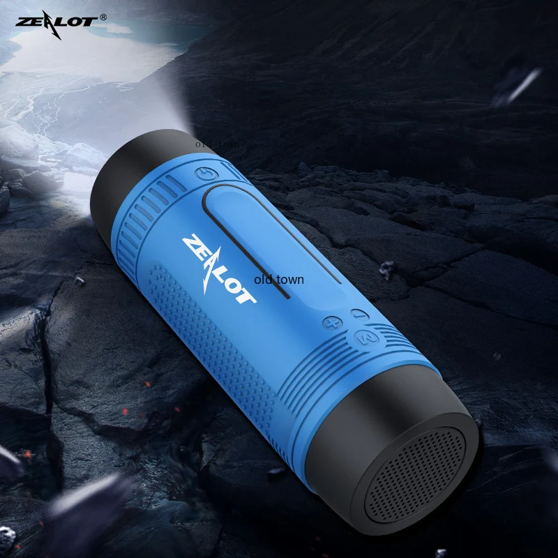 Беспроводная Bluetooth-Колонка ZEALOT S1 FM-радио уличная портативная велосипедная