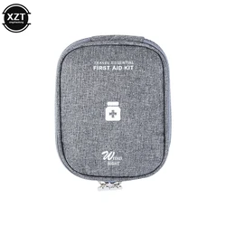 Compact Portable First Aid and Medicine Storage Bag (Gray)