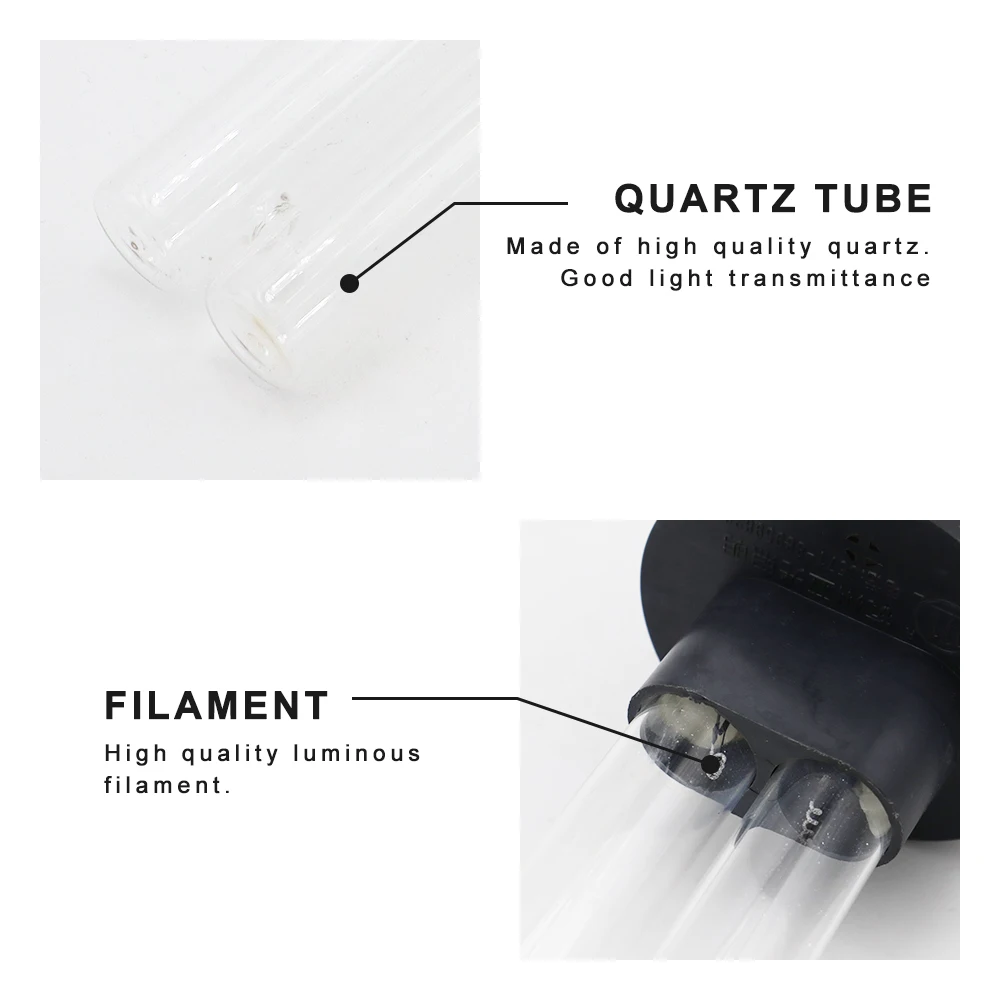High Ozone UV Disinfection Lamp UVC Germicidal Light Sterilizing Lights Remote Controller Household E27 110V 220V 40W 253.7nm