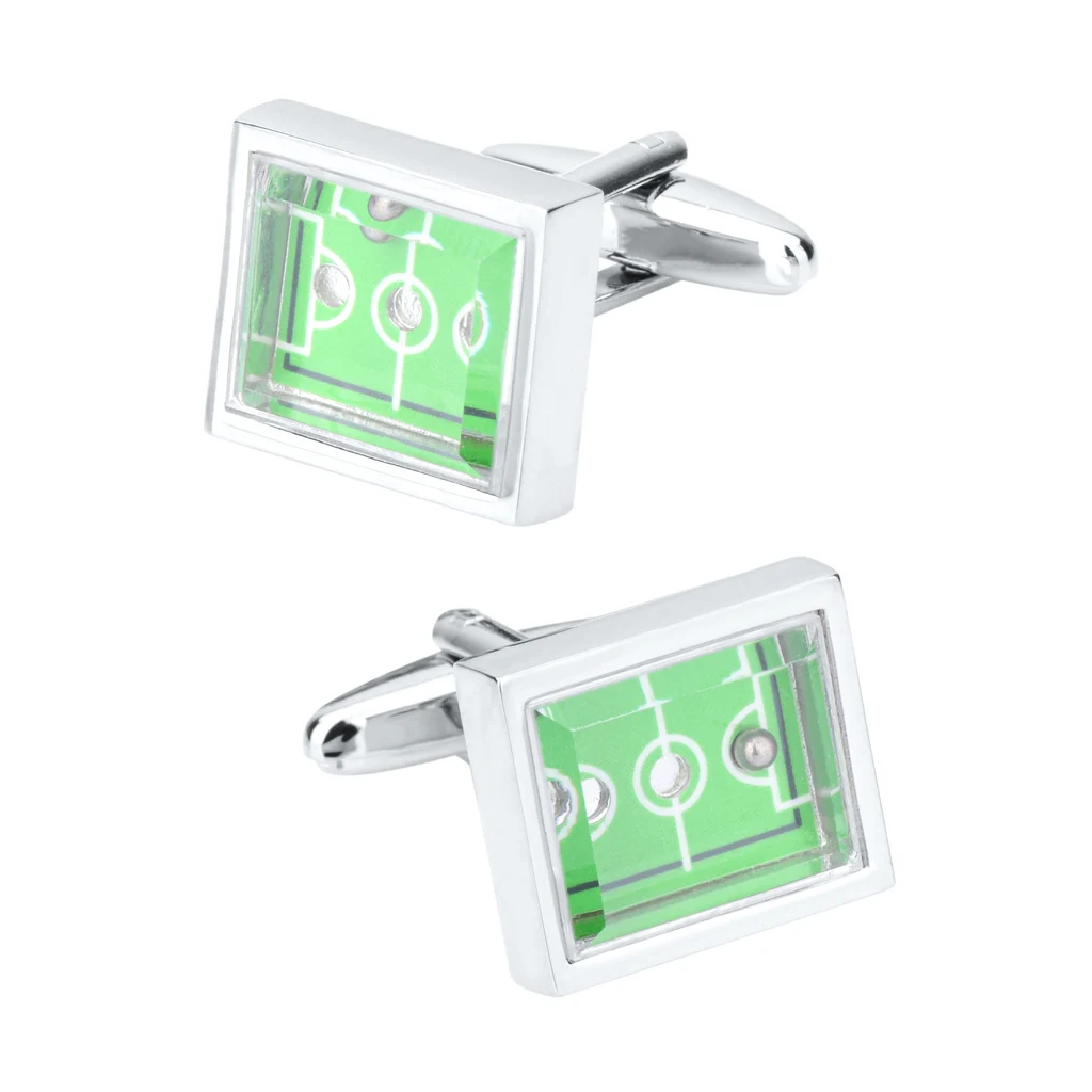 

NVT Funny Square Sports Cufflinks For Mens Shirt High Quality Acrylic Cuff Buttons Gift Cuff Links Jewelry Dropshipping