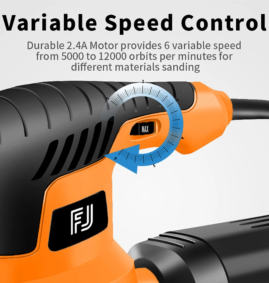 Electric Random Orbital Sander 110V 220V 270W Sand Grinder Multi-function Woodwo