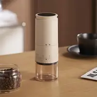 1500mAh Electric Coffee Grinder Externally Adjustable Type-C Charging Coffee Burr Grinder Bean Grinding Machine Coffee Maker 1