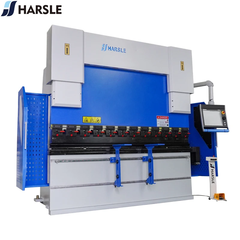 WE67K Crowning Adjustment Full CNC Hydraulic Plate Press Brake DA66T