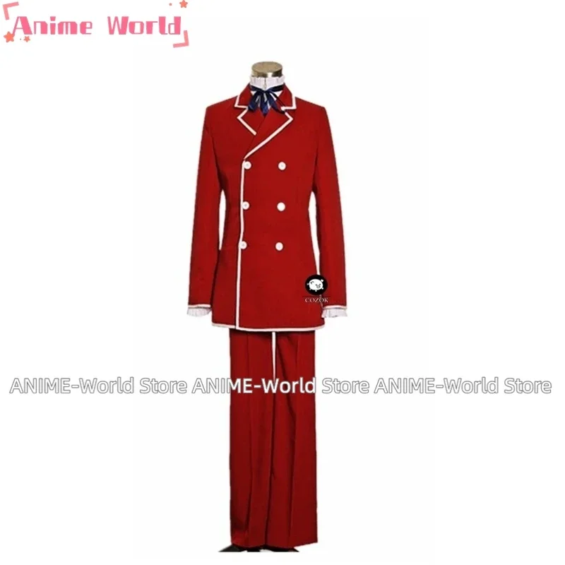 

《 Custom size 》 much anime Maximillion peboth Red full set cosplay costume custom made for Halloween Christmas