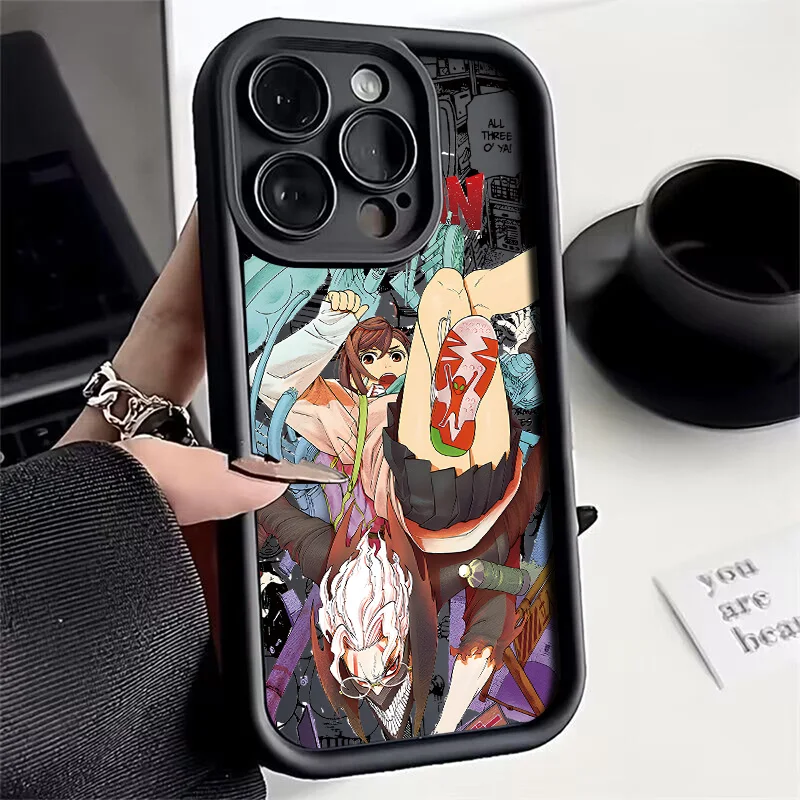 Hot Anime Dan Da Dan Soft Silicone TPU Phone Case Back Cover