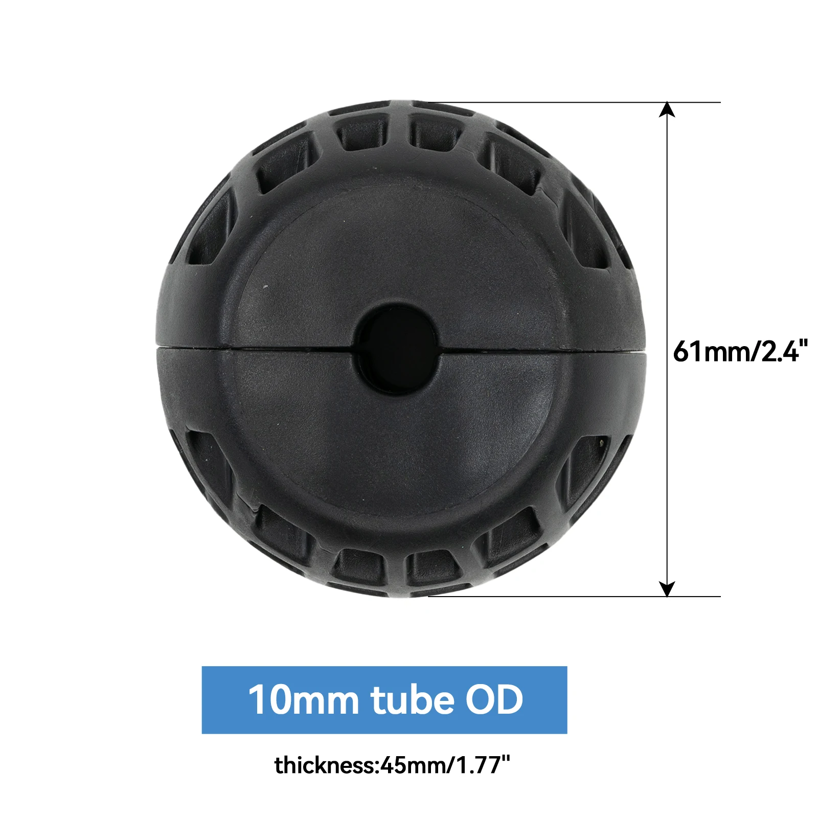 Bouchon De Protection Pour Câble De Treuil Ronyme - En Caoutchouc, Pour Corde De 8mm, Évite L'Enroulement Trop Serré