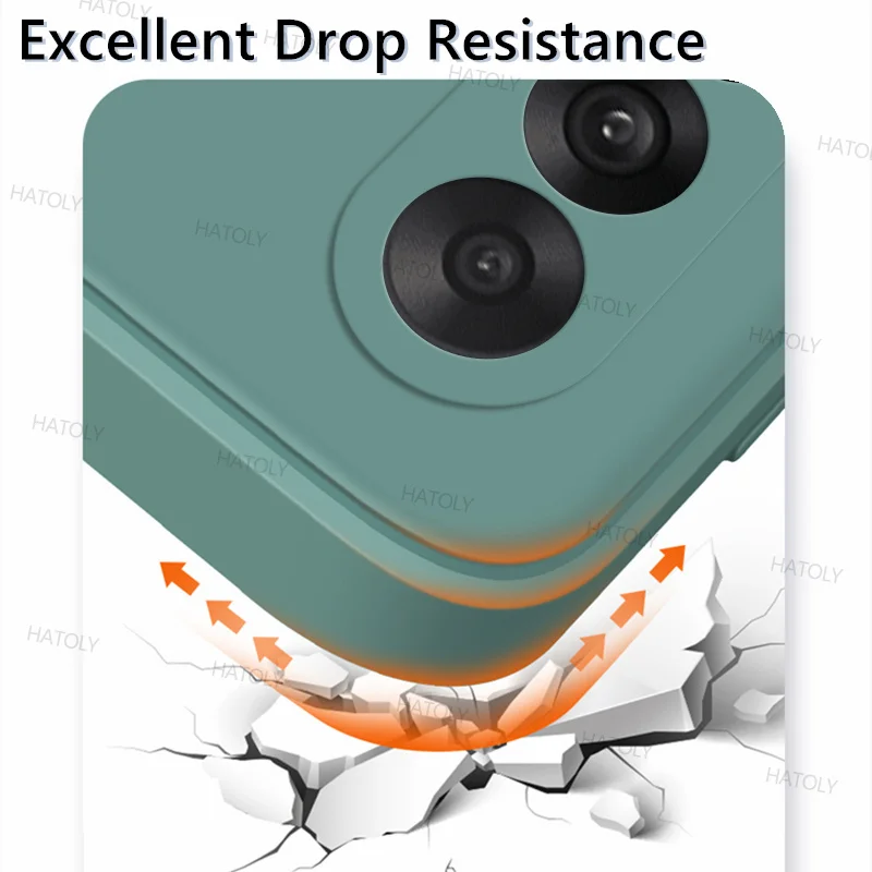 Shockproof Luxury TPU Liquid Silicone Protective Phone Case Cover