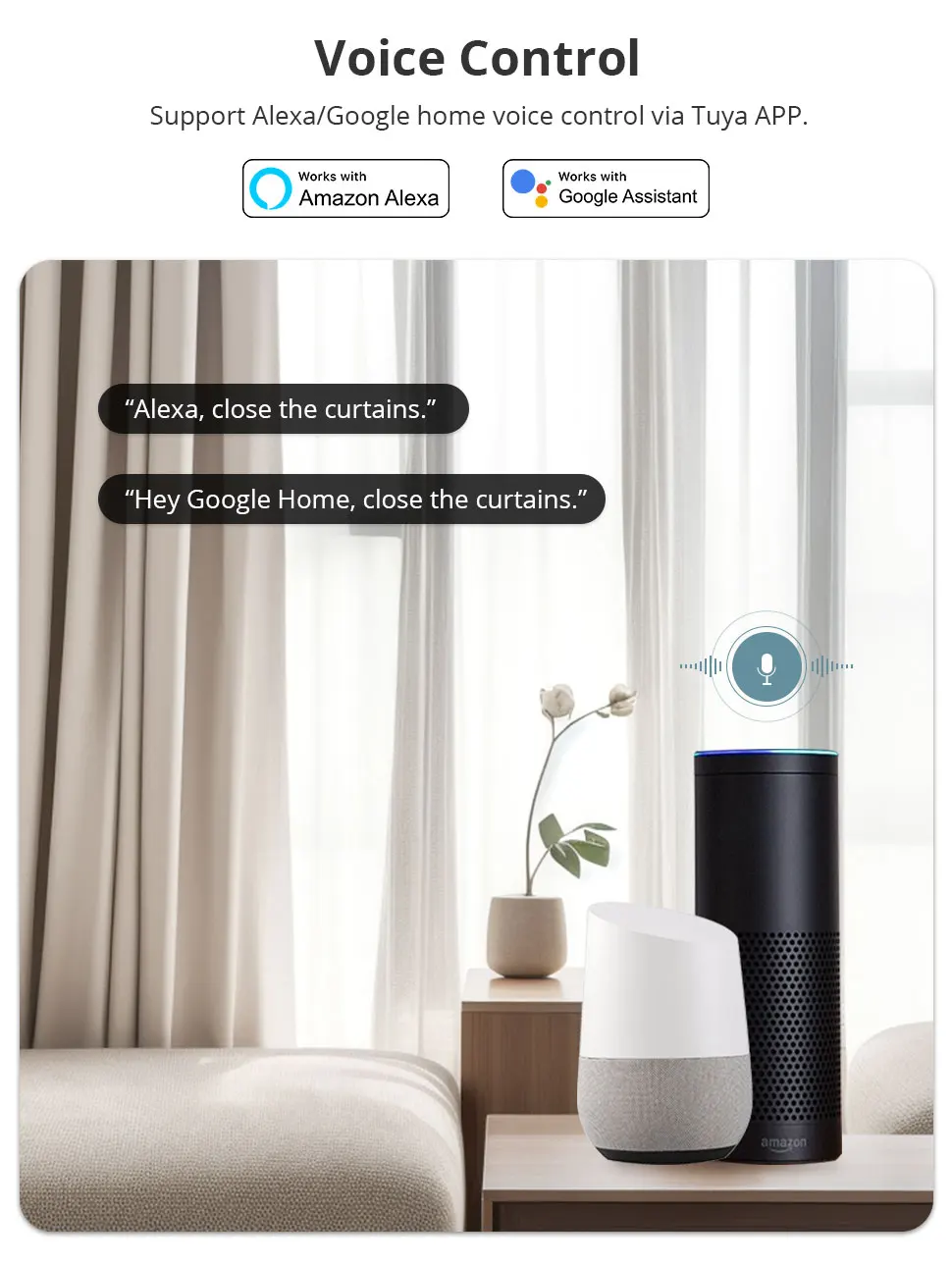 Mini Motor Zigbee Electric Curtain Motor Smart Life App Control Work with Tuya A