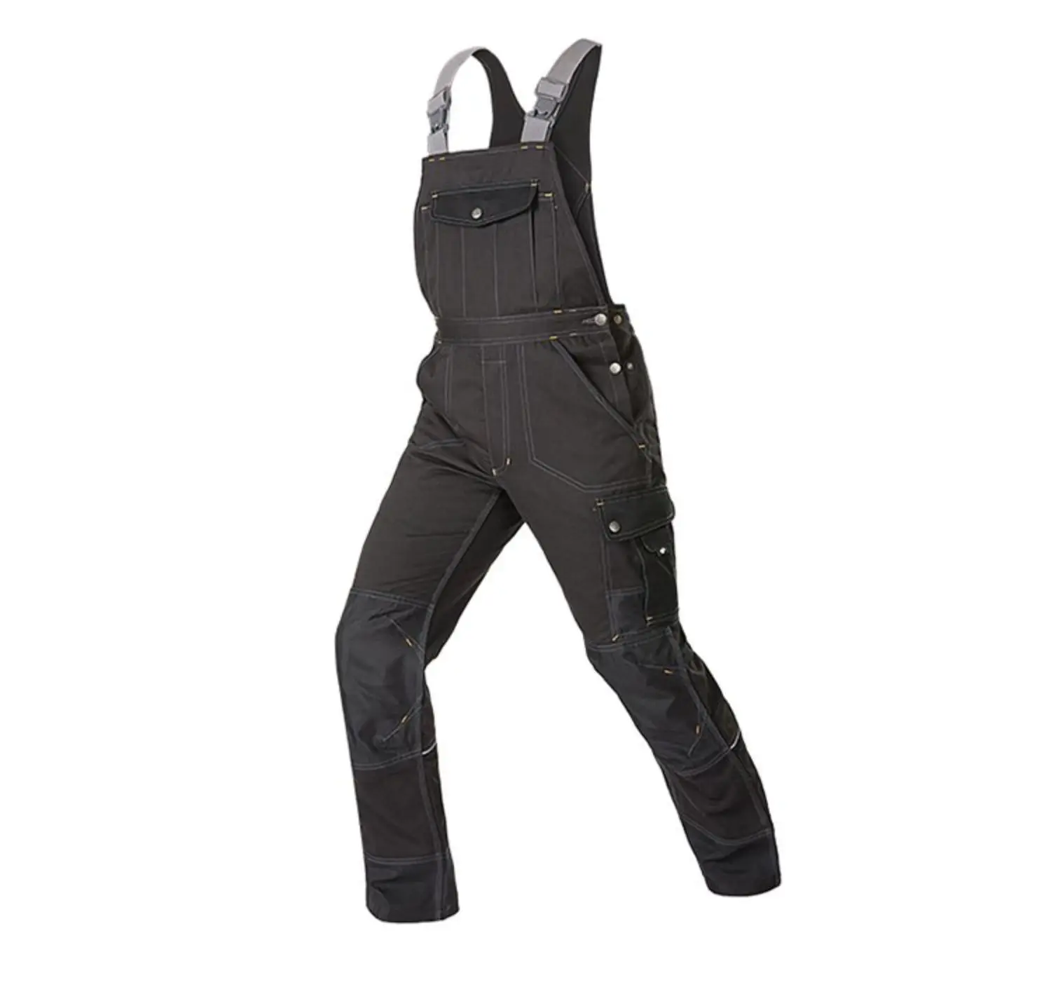 

Work Bib Overalls Men Male Protective Coverall Repairman Strap Jumpsuits Trousers Working Uniforms Coveralls Free Shipping