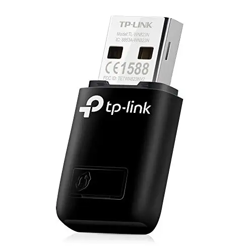 Tp-link TL-WN823N-USB adaptador de rede, preto