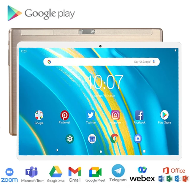 Newest Global Version 10 inch Tablet 4G LTE Android 10.0 MT6797 Deca Core 128GB 512GB ROM Tablets PC Dual Wifi Type-C+Free Gifts