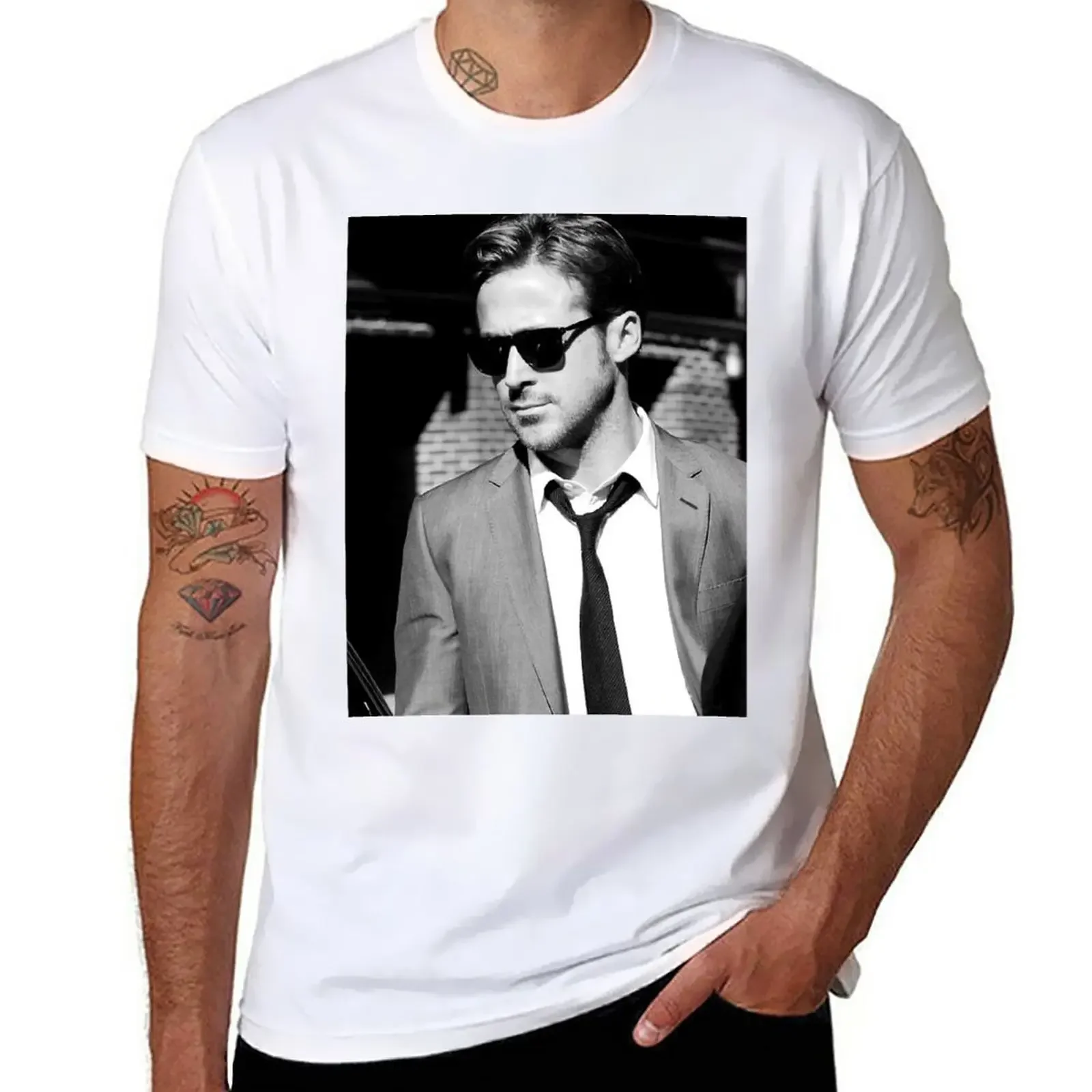

Ryan Gosling T-Shirt summer top summer tops plus sizes big and tall t shirts for men