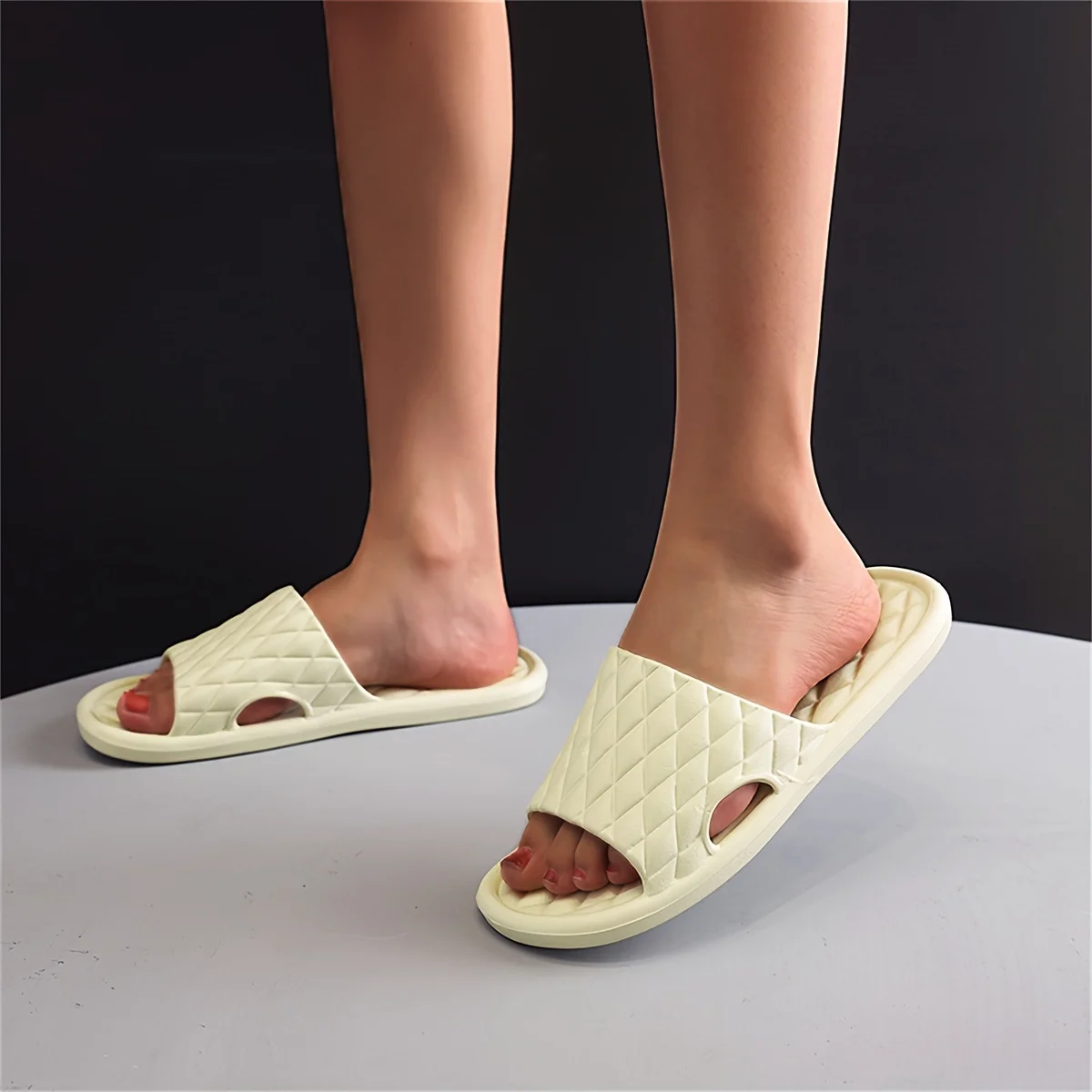 Summer Slippers For Men Women Eva Soft Bottom Slippers Indoor House Slides Flat Sandals Outdoor Beach Shoes Man Flip Flops 2