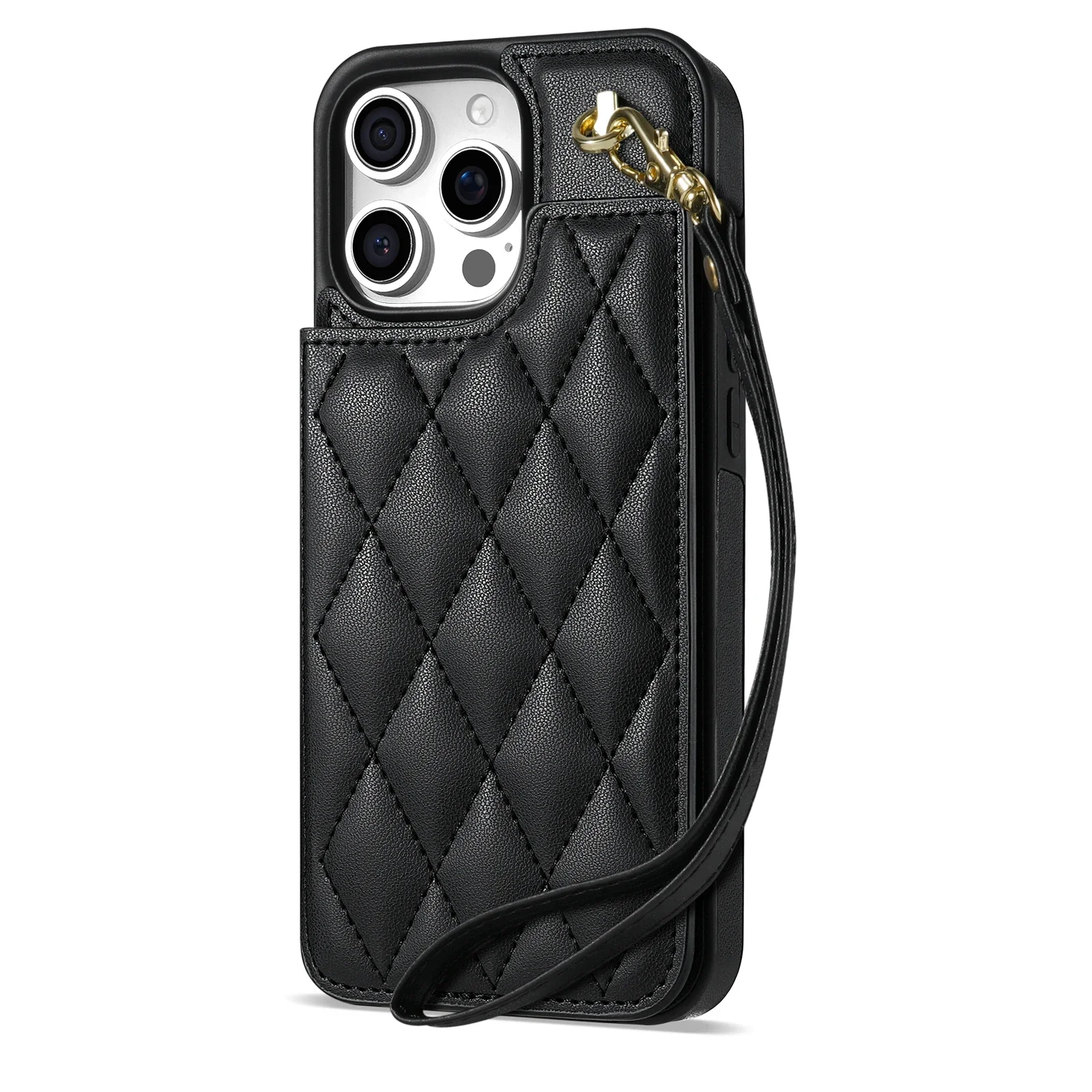 Premium PU Leather Flip Phone Case with Card Wallet Holder