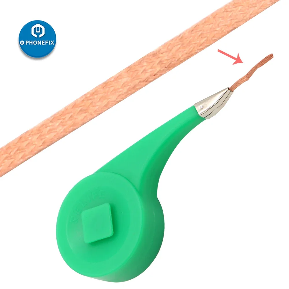 디 솔더링 브레이드 테이프 구리 용접 솔더 리무버 1.5/2.0/2.5/3.0/3.5mm 와이어 납땜 심지 주석 리드 코드 플럭스 BGA 수리 너무