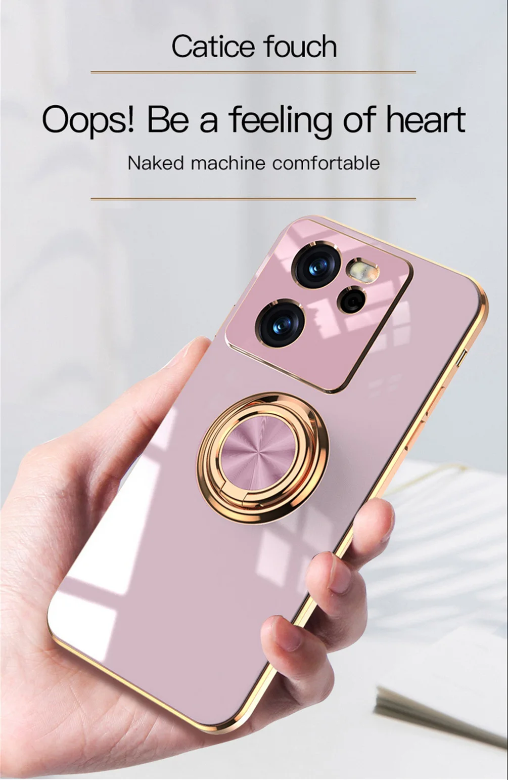 Schöne Plating-Hülle für Xiaomi 13T 13 12T Pro 12 11T 12X 11 Ultra Lite 11i 10T 10 Ringständer Autohalter-Abdeckung_voghion.com