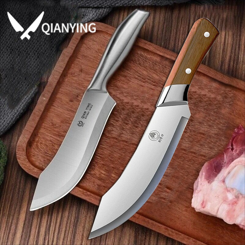 Sharp Blade Meat Cutting and Slicing Chef's Boning Knife Hand Forged Bone Shaving Knife for Meat Processing