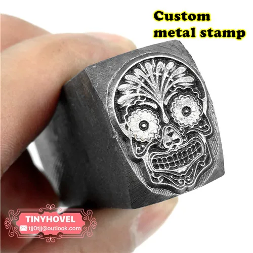 

Handmade Custom Metal Stamps, jewelry making tools, Metal Punch, leather stamps, original design, Metal Stamping,letter stamp