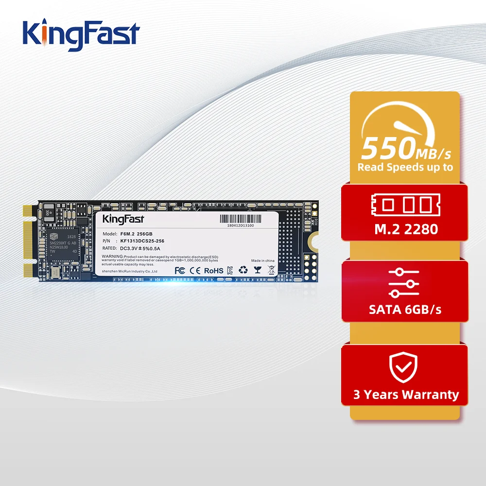 Disque Dur Interne Kingfast SSD – 1To – M.2 – Best Buy Tunisie