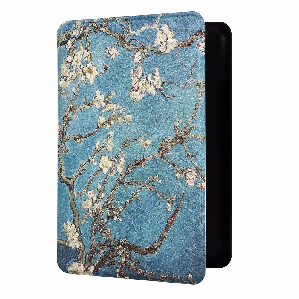 Painted Matte Protective Case Skin Outer Waterproof&Dust-free Design for Kindle Paperwhite 4 2018 Gen 10 PQ94WIF E-book Reader