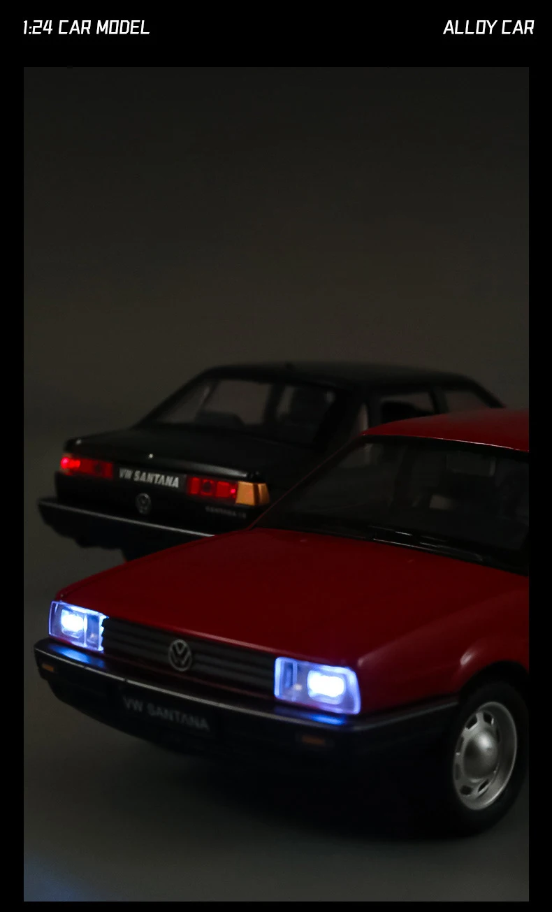 Volkswagen Santana 1:24 Ölçekli Model Araba