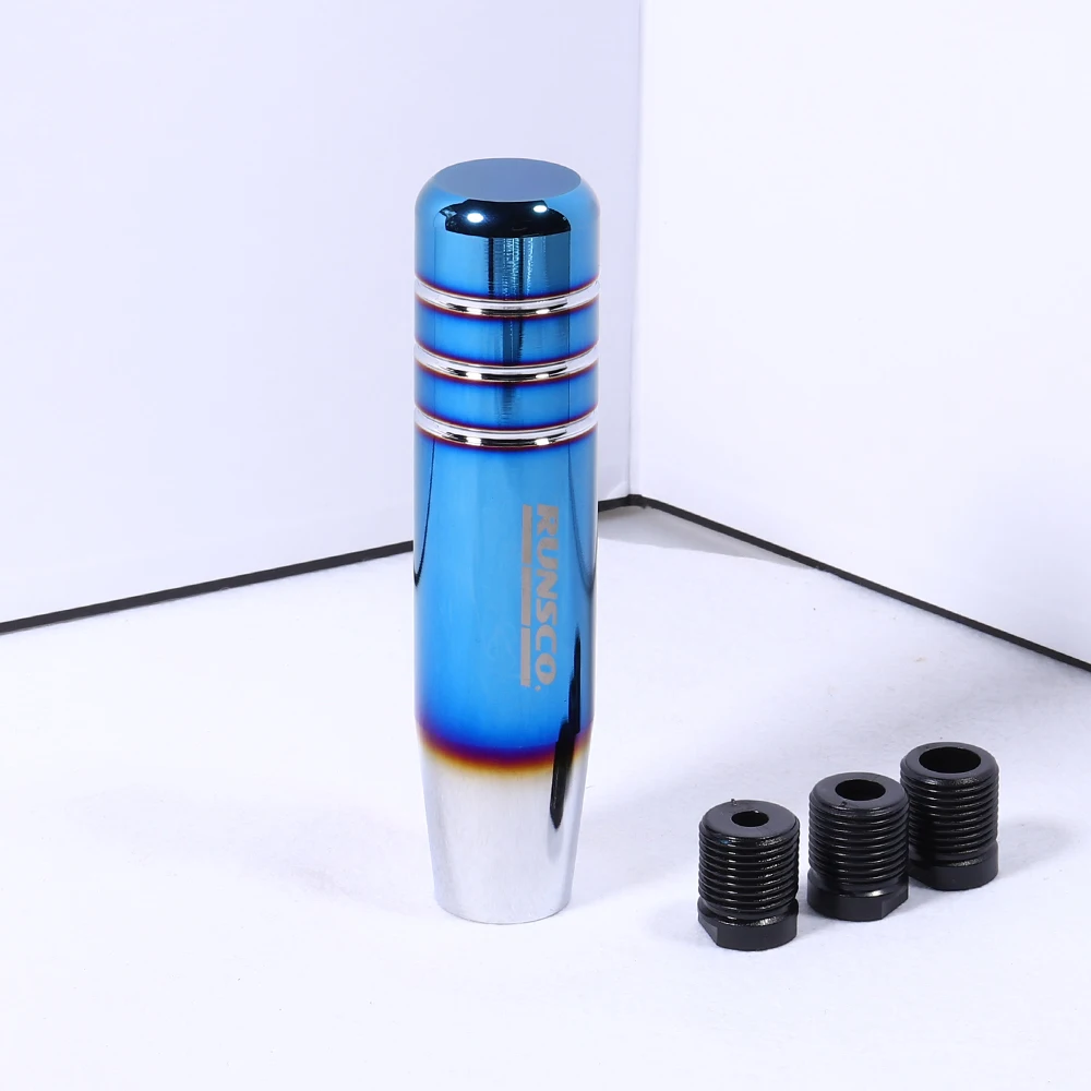 Gear Shift Knob Universal Car MT Gear Stick Lever Shifter Handle Aluminum 13 Cm