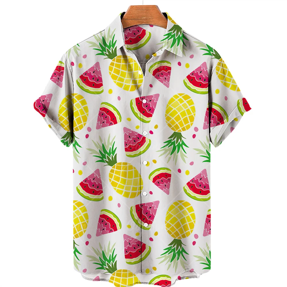 mens shirts with fruit on them