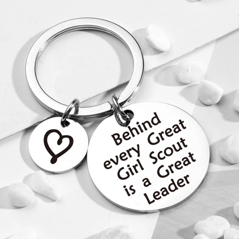 Keychain Cub Scout Leader Appreciation Gifts Hibetek Scout Leader - Main Image