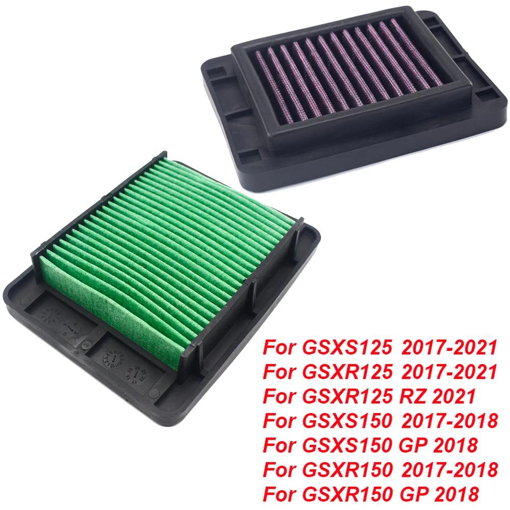 

For Suzuki GSXS125 GSXR125 2017-2021 GSXR150 GSXS150 GP Motorcycle Engine Air Intake Filter Cleaner Motorbike Air Filter Element