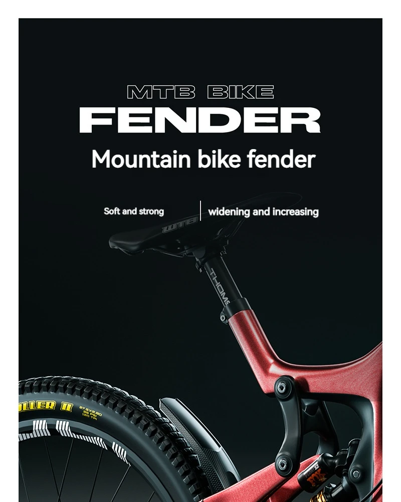 Description Picture 2 of itemBicycle Fenders Mountain Road Bike Mudguard Front Rear Tire Wheel Fender MTB Bicycle Mud Guard Fender Wings Cycling Accessories