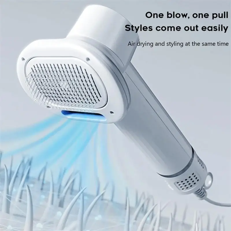 Pet Hair Dryer Dog Dryer Smart Hair Dryer Cat Grooming Hairdressing Blow & Comb Silent Smart Pet Hair Grooming Accessories Supplies
