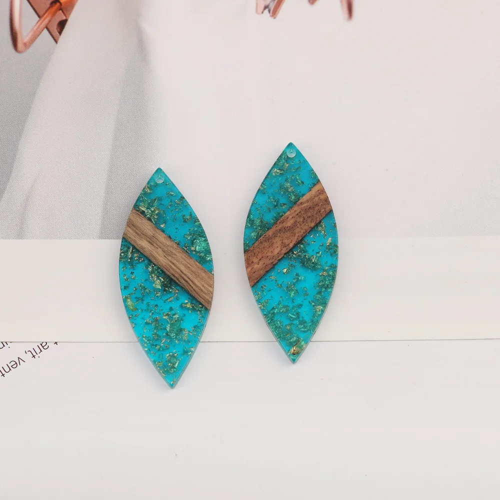 Cordial Design 50Pcs 22*53MM Jewelry Accessories/Natural Wood&Resin/Hand Made/DIY Charms/Marquise/Jewelry Findings&Components 13 Cordial Design 50Pcs 22*53MM Jewelry Accessories/Natural Wood&Resin/Hand Made/DIY Charms/Marquise/Jewelry Findings&Components - cordial