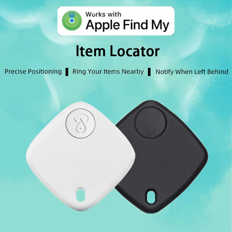 Anti Lost Tracker Smart Bluetooth GPS Work for Apple Find My APP ITag MFI Rated Car Key Pet Kids Finder