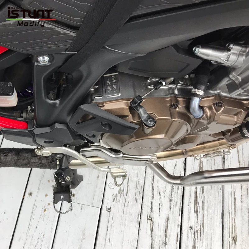For Crf1100L Africa Twin 2020-2022 Crf1100L Motorcycle Exhaust Muffler Escape Moto Stainless Steel Modify Front Mid Link Pipe - Image 3
