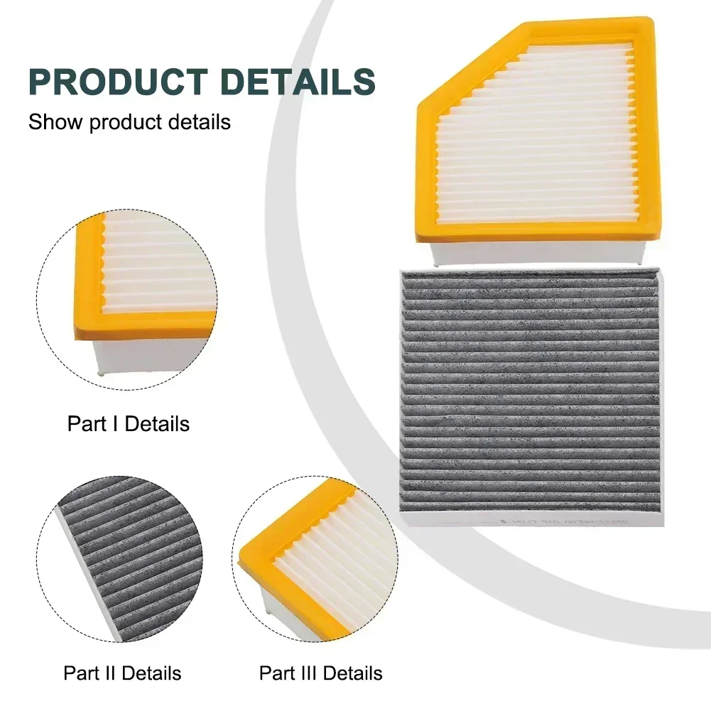 FILTER AIR FILTER 16546-6RA0A 27277-6RC0A AIR & CABIN CABIN For Nissan Rogue
