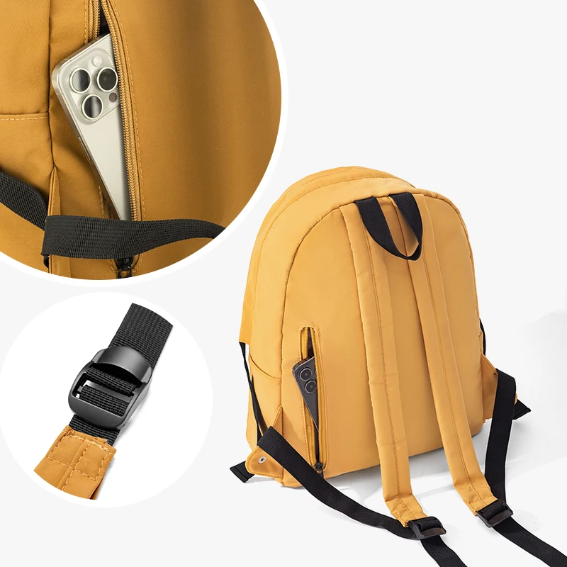 Super High-Looking Schoolbag Korean Style Lazy Style Brand Preppy Style Sweet Girl Cream Style Female College Student Backpack