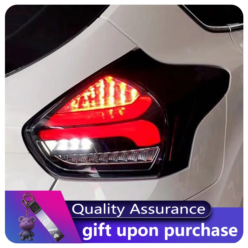 

Tail Lamp For Car Ford Focus 2015-2017 Focus 3 Tail Lights Led Fog Lights DRL Daytime Running Lights Tuning Car Accessories