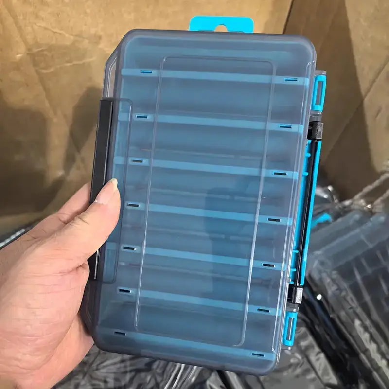 2Pcs 42 Spools Reels Sorting Storage Box Fishing Line Gear Container Case Holder